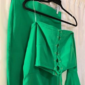Green bandage set